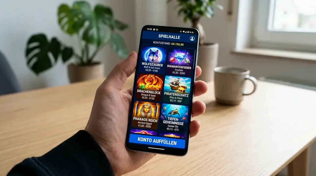 Qbet auf Smartphone und Tablet